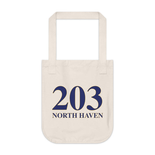 203 North Haven Organic Canvas Tote Bag