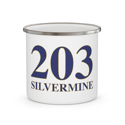 203 Silvermine Enamel Camping Mug