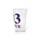 Seymour Red, White & Blue Pint Glass, 16oz
