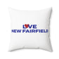Love New Fairfield Spun Polyester Square Pillow