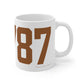 06787 Thomaston Connecticut Zip Code Mug 11oz