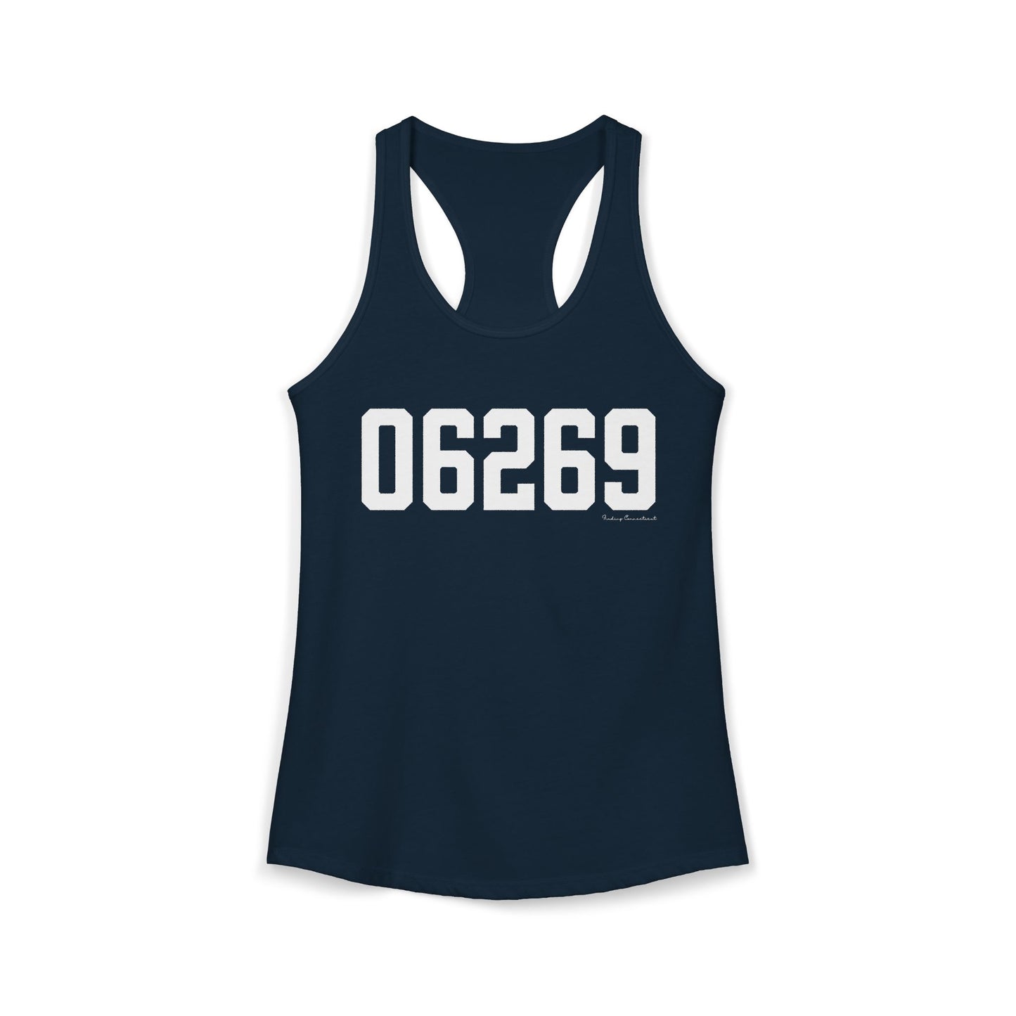 06269 Storrs CT Zip Code Women's Ideal Racerback Tank Top