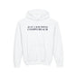 Just a kid from Compo Beach Youth Heavy Blend Hooded Sweatshirt