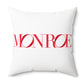 41 Tilt Monroe Spun Polyester Square Pillow