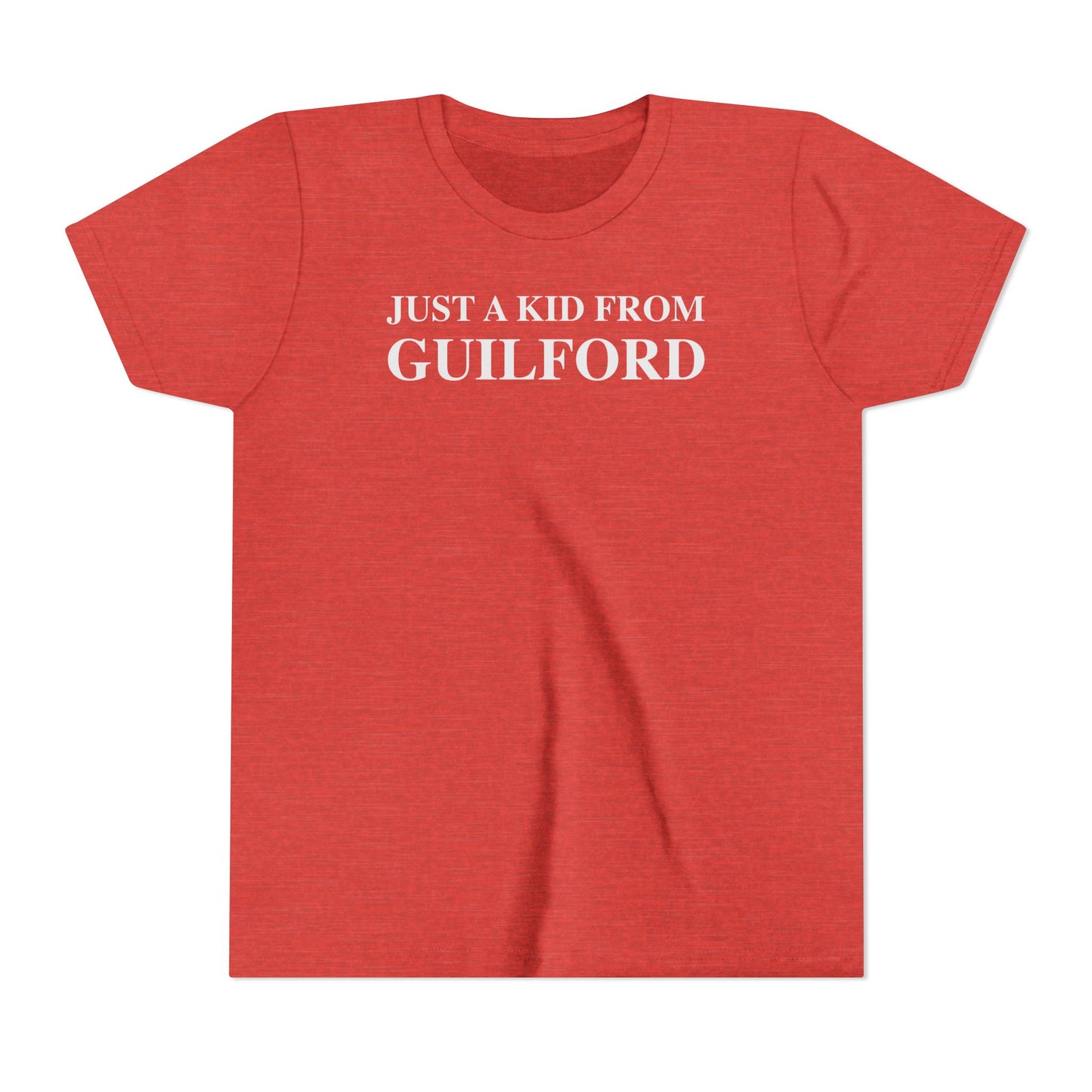Just a kid from Guilford Youth Short Sleeve T-Shirt