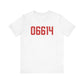 06614 - Stratford Connecticut Zip Code Unisex Jersey Short Sleeve T-Shirt