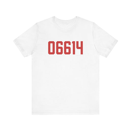 06614 - Stratford Connecticut Zip Code Unisex Jersey Short Sleeve T-Shirt