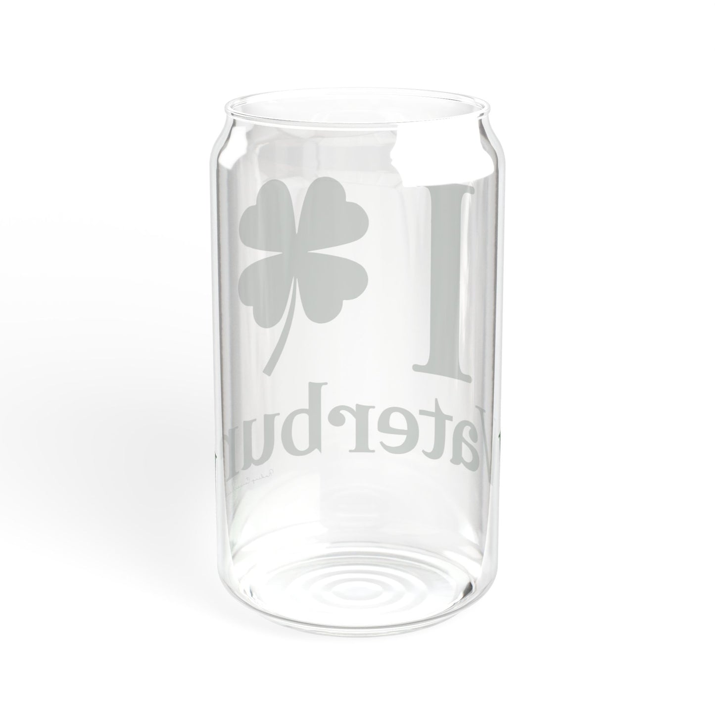 I Clover Waterbury Sipper Glass, 16oz