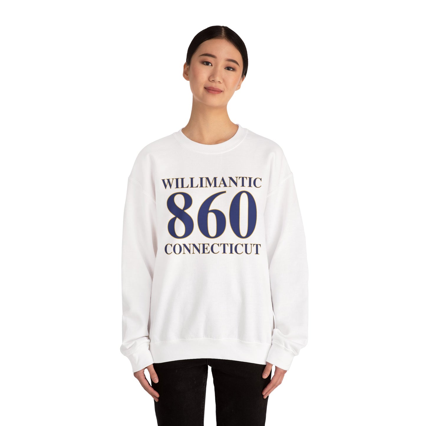 Willimantic 860 Connecticut  Unisex Heavy Blend™ Crewneck Sweatshirt