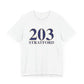 203 Stratford Unisex Jersey Short Sleeve Tee