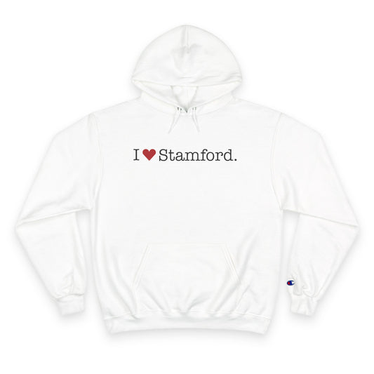 I Heart Stamford. Champion Hoodie