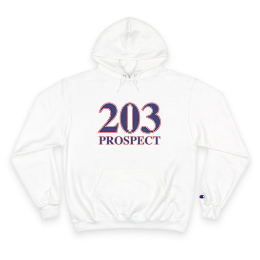 203 Prospect Red White & Blue Champion Hoodie