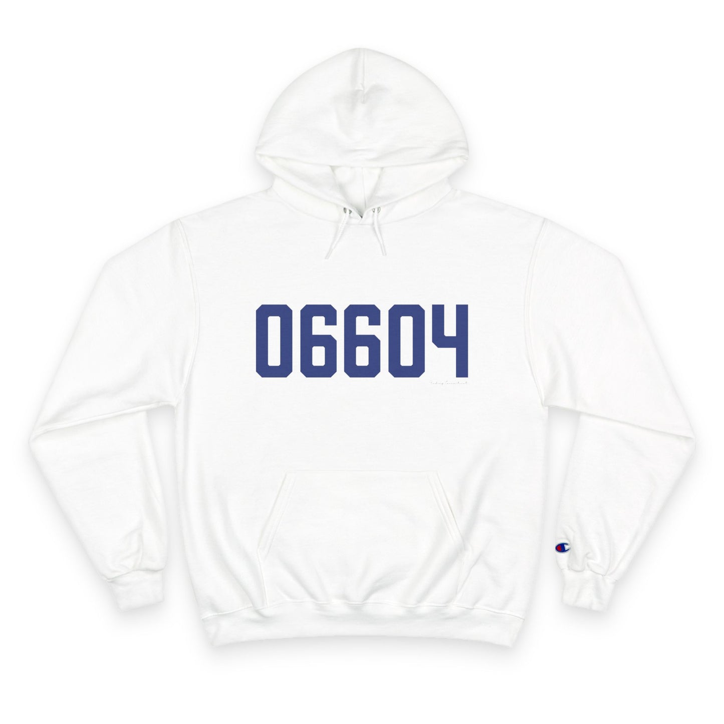 06604 Bridgeport Connecticut Zip Code Champion Hoodie Sweatshirt