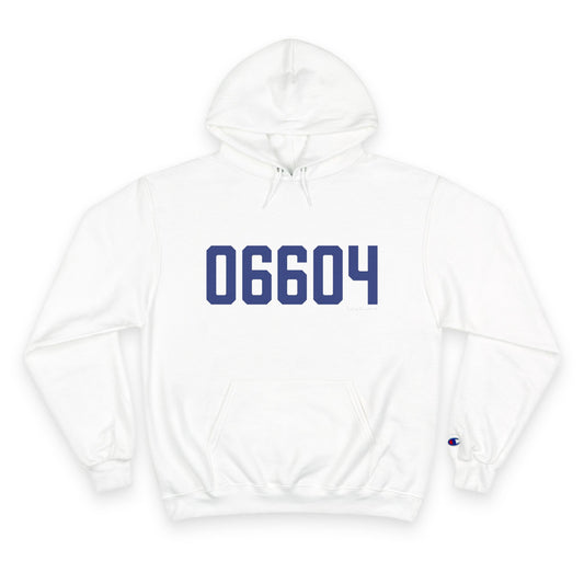06604 Bridgeport Connecticut Zip Code Champion Hoodie Sweatshirt
