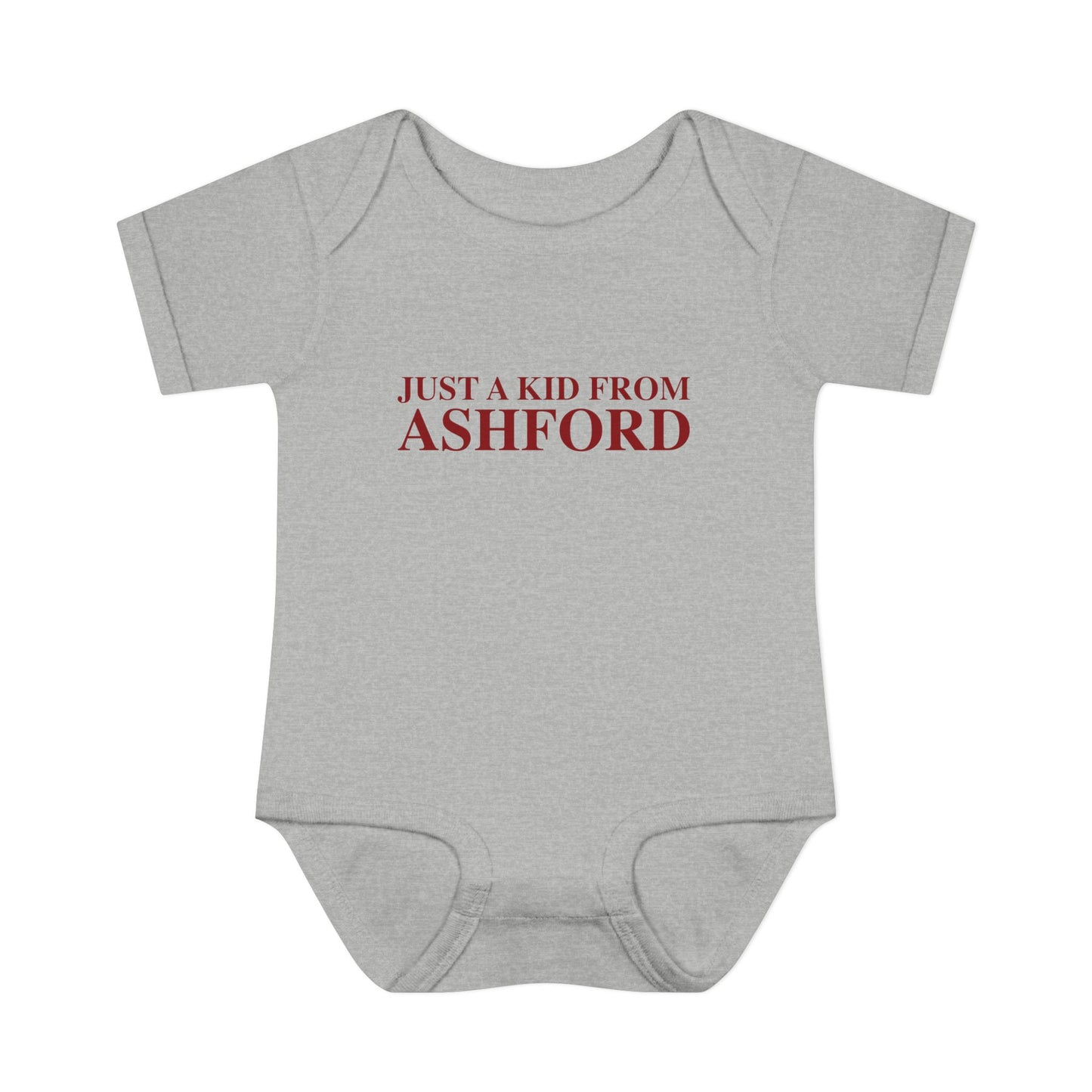 Just a kid from Ashford Infant Baby Rib Bodysuit