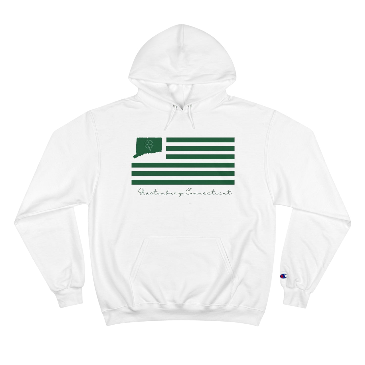 Glastonbury Connecticut St Patrick’s Day Flag Champion Hoodie
