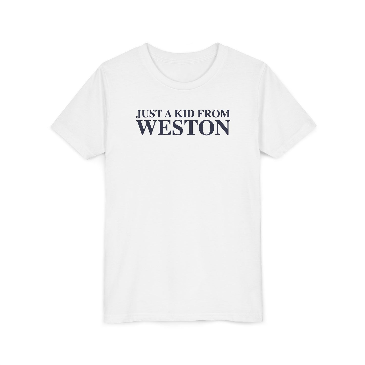 Just a kid from Weston Youth Short Sleeve T-Shirt
