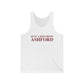 Just a kid from Ashford Unisex Jersey Tank Top