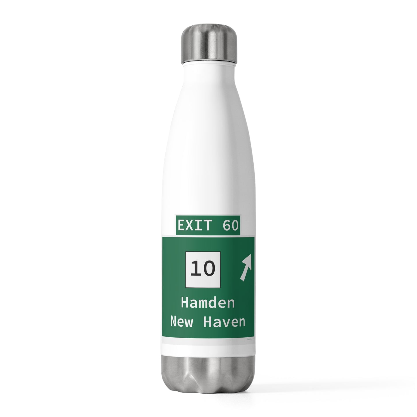 Vintage WCP Exit 60 Sign 20oz Insulated Bottle