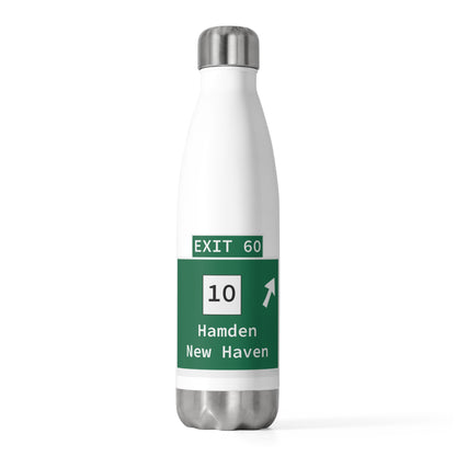 Vintage WCP Exit 60 Sign 20oz Insulated Bottle