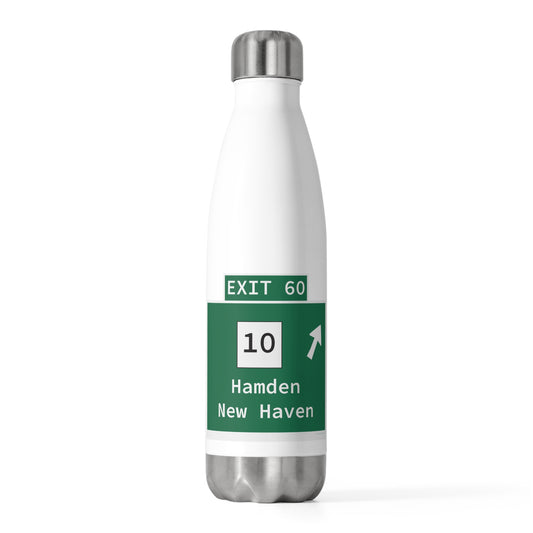 Vintage WCP Exit 60 Sign 20oz Insulated Bottle