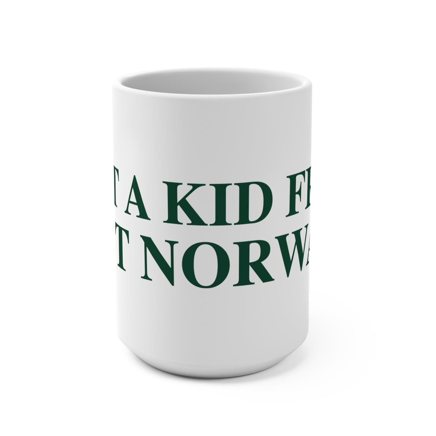 Just a kid from East Norwalk Mug 15oz