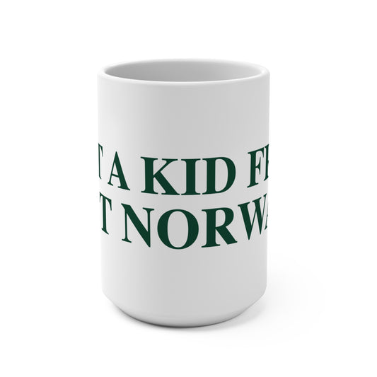 Just a kid from East Norwalk Mug 15oz