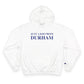 Just a kid from Durham Champion Hoodie