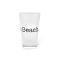 I Heart Compo Beach. Pint Glass, 16oz