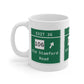 Vintage Merritt Parkway Exit 36 Sign Mug 11oz
