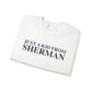 Just a kid from Sherman Unisex Heavy Blend™ Crewneck Sweatshirt