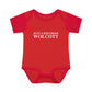 Just a kid from Wolcott Infant Baby Rib Bodysuit