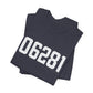 06281 Woodstock CT Zip Code Unisex Jersey Short Sleeve T-Shirt