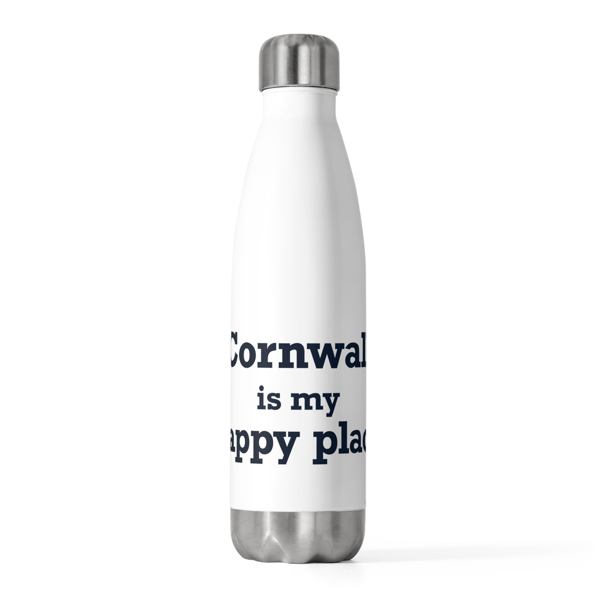 Cornwall is My Happy Place  20 oz Insulated Bottle