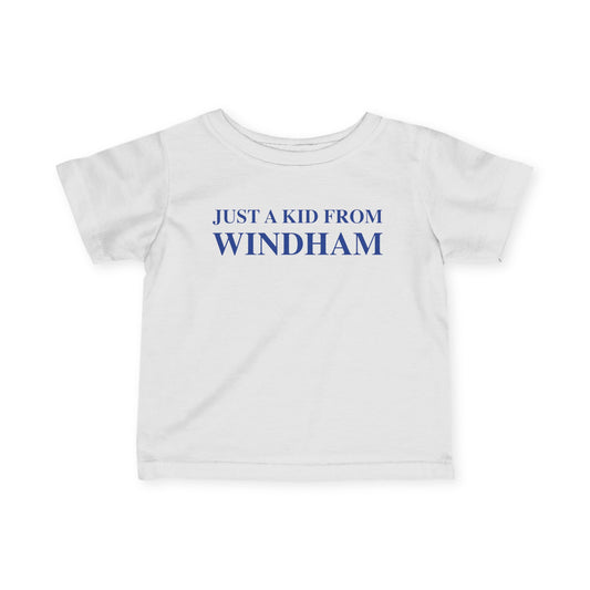 Just a kid from Windham Infant Fine Jersey T-Shirt