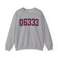 06333 East Lyme Connecticut Zip Code  Unisex Heavy Blend™ Crewneck Sweatshirt