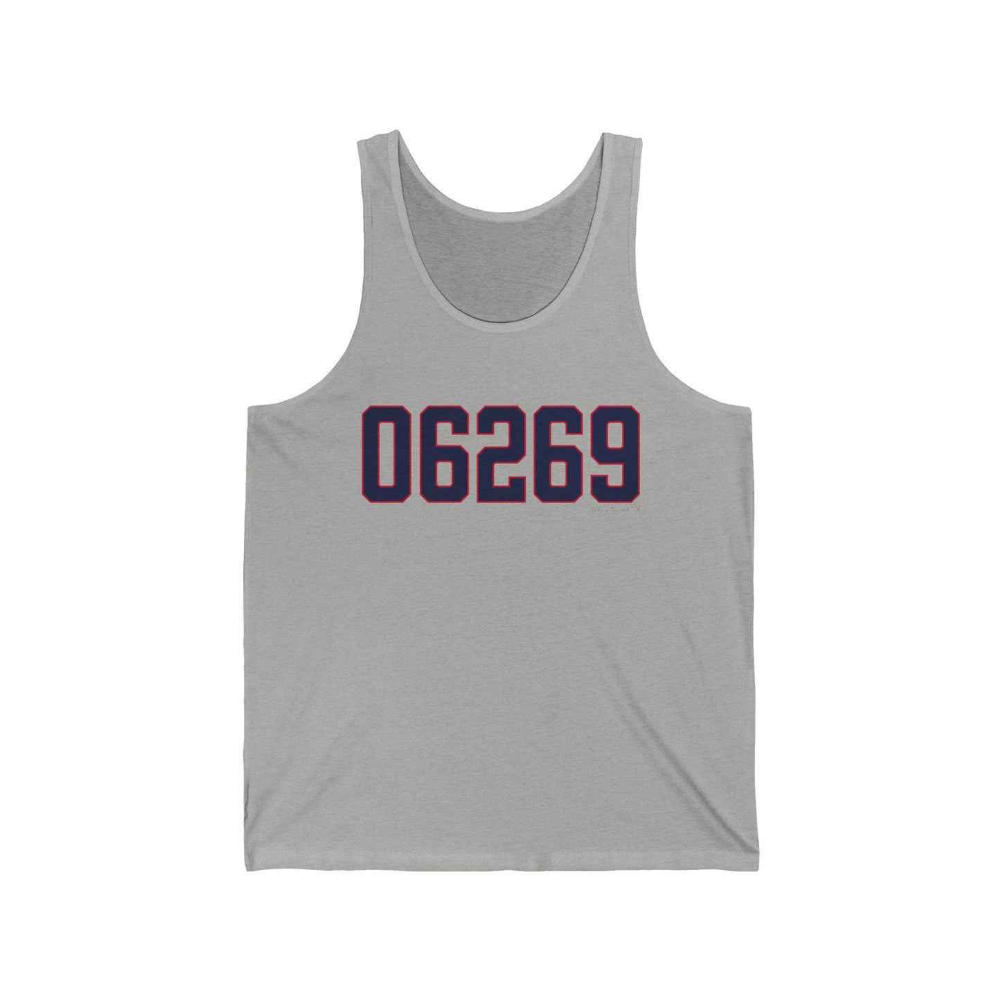 06269 Storrs Connecticut Zip Code Unisex Jersey Tank Top