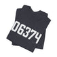 06374 Plainfield CT Zip Code Unisex Jersey Short Sleeve T-Shirt