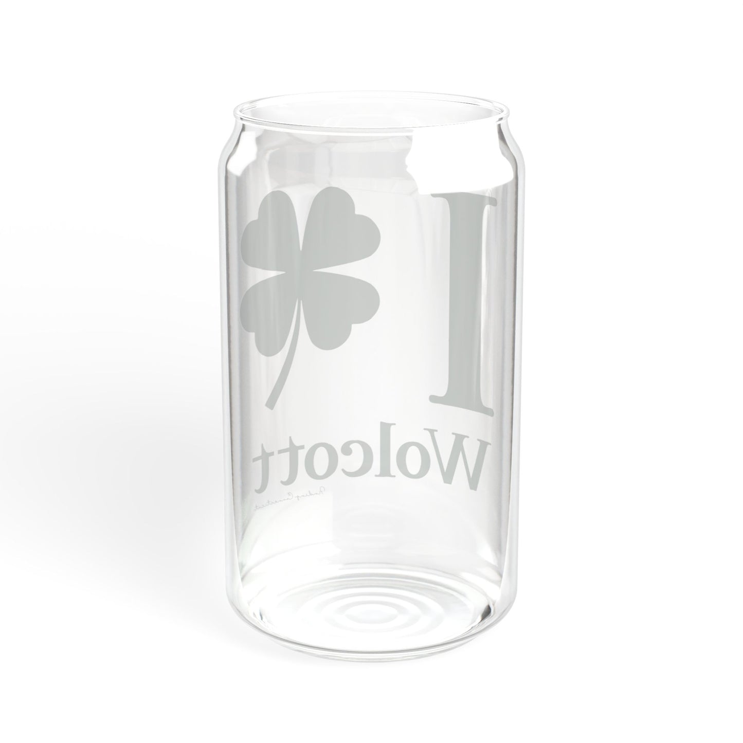 I Clover Wolcott Sipper Glass, 16oz