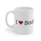 I Heart South Norwalk. Mug 11oz
