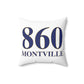 860 Montville Spun Polyester Square Pillow