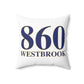 860 Westbrook Spun Polyester Square Pillow