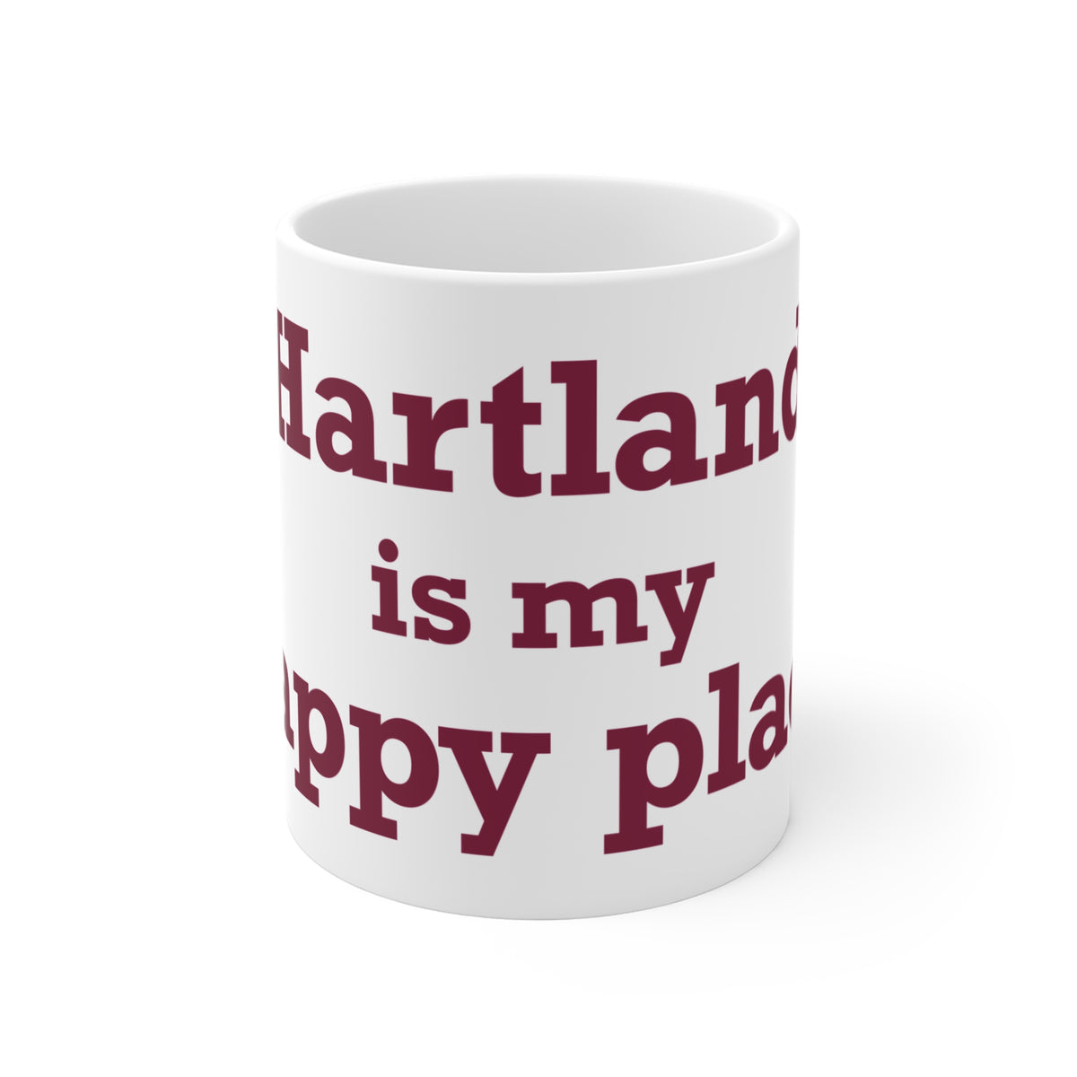 Hartland is My Happy Place Mug 11oz