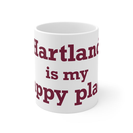 Hartland is My Happy Place Mug 11oz