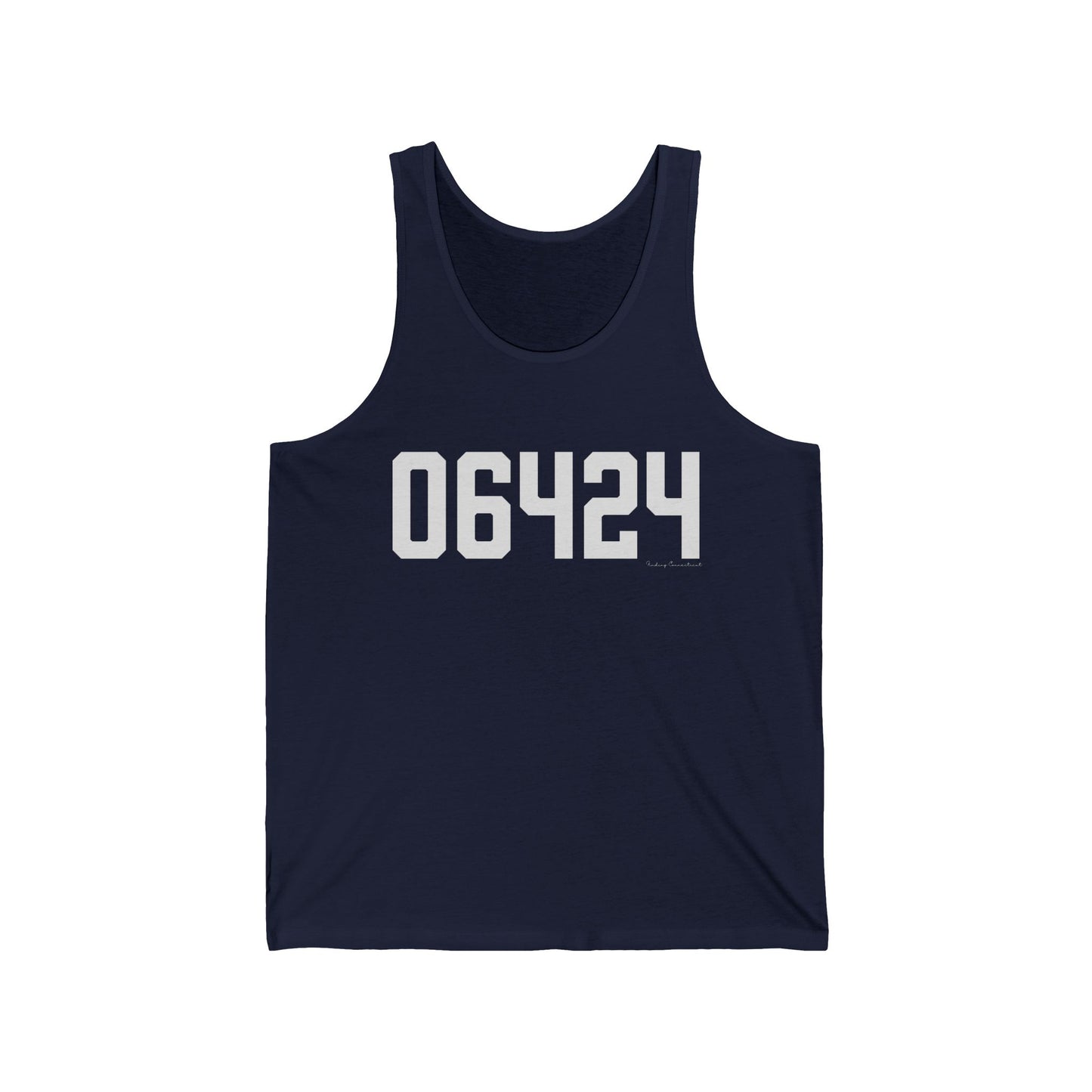 06464 East Hampton CT Zip Code Unisex Jersey Tank Top