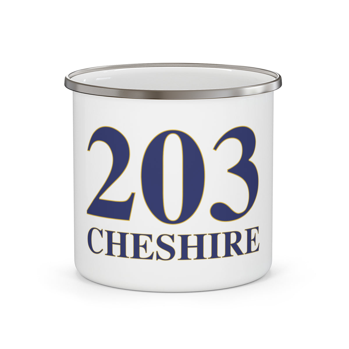 203 Cheshire Enamel Camping Mug