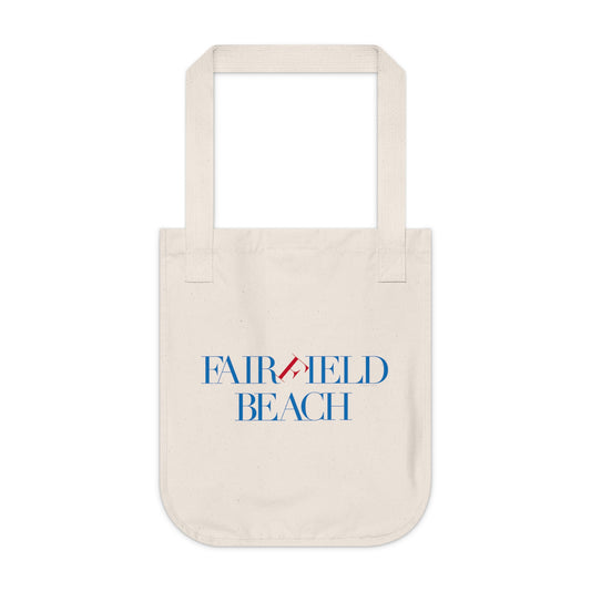 41 Tilt Fairfield Beach Organic Canvas Tote Bag