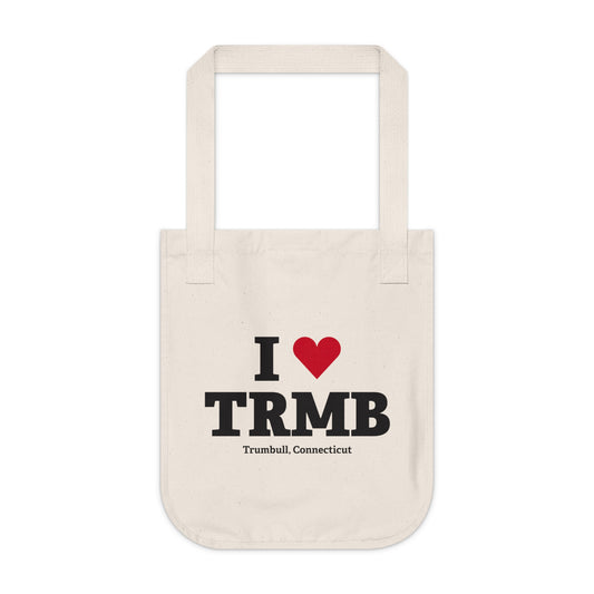 I Heart TRMB Organic Canvas Tote Bag