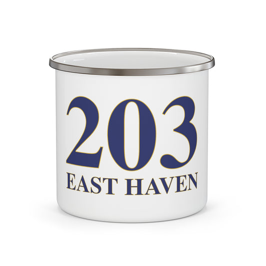 203 East Haven Enamel Camping Mug