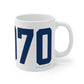 06070 Simsbury Connecticut Zip Code Zip Code Mug 11oz